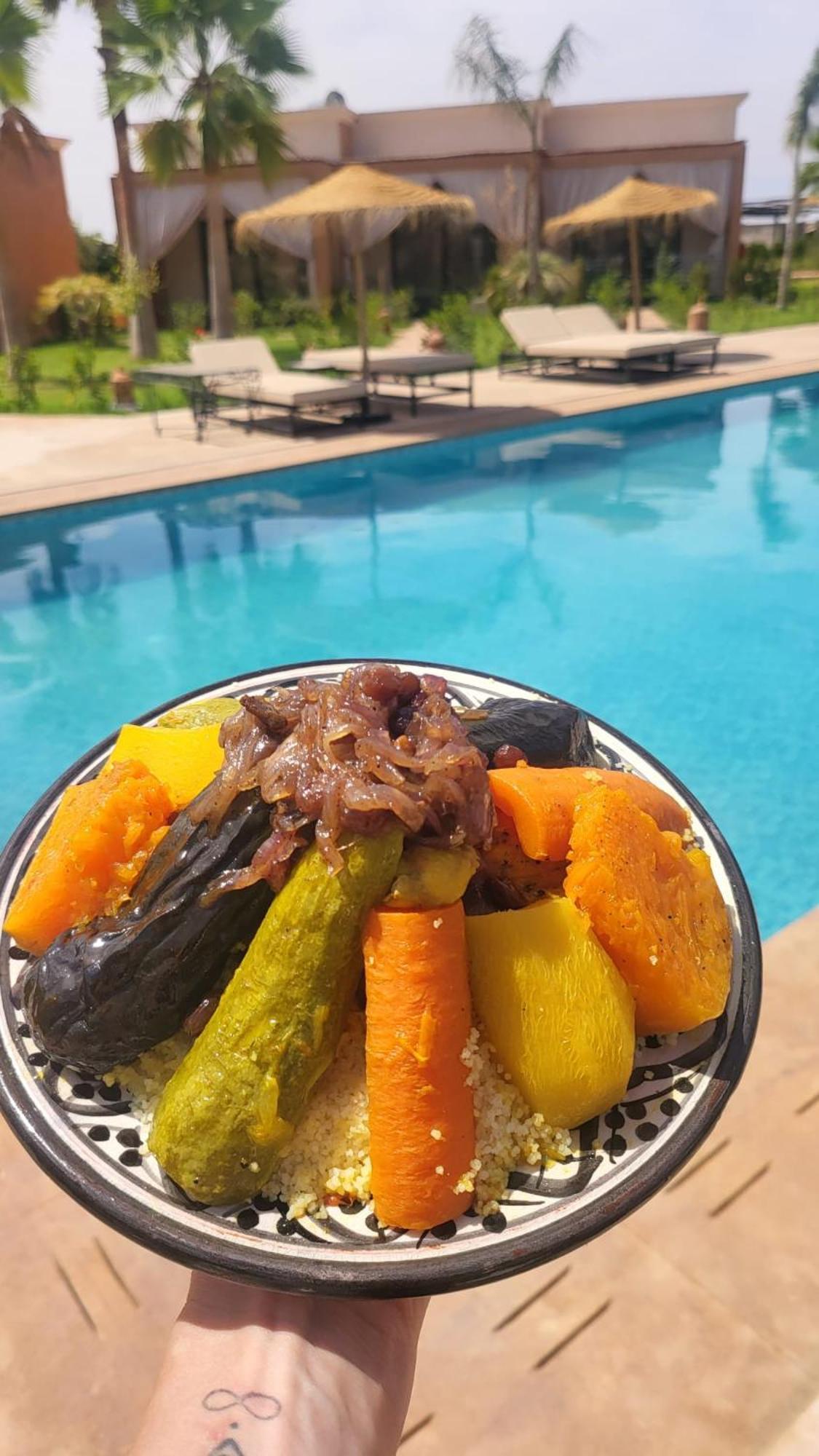 Hotel Jardins De Lina Et Lea Oulad Ikhia Exteriör bild
